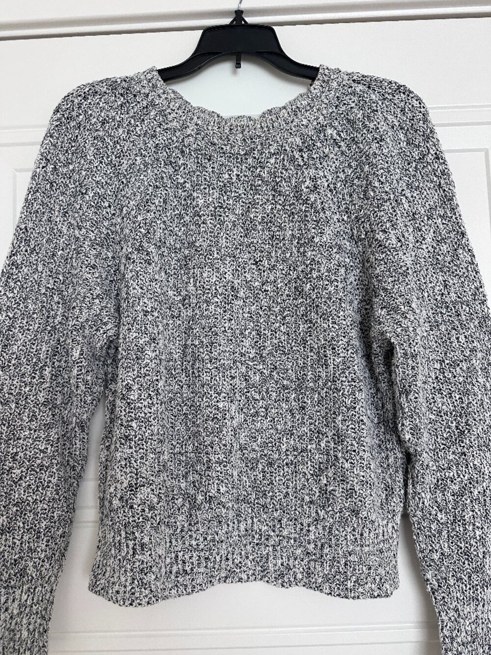 Free People Sweater Black And White Chunky Knit